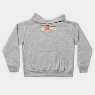 Nyhavn, Copenhagen, Denmark - South Kids Hoodie